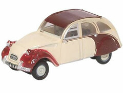 1/148 Citroen 2CV Plum/Custard
