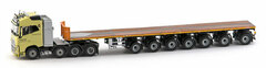 1/50 Volvo FH04 Globetrotter 8x4 Nooteboom 7 Axle Ballast Trailer 