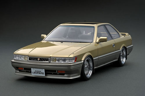 1/18 Nissan Leopard 3.0 Ultima (F31) Gold