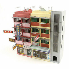 Bd10 Hong Kong City Old Tenements Diorama Building Set