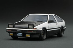 1/43 Toyota Sprinter Trueno (AE86) 3Door GT Apex White/Black