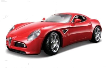 1/18 Alfa 8C Competizione (Red)