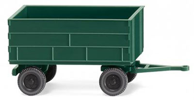 1/160 Agricultural Trailer Green N Gauge
