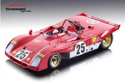 1/18 Ferrari 312 PB Sebring 1971 #25 Andretti/Ickx