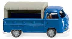 1/87 VW T2 Flatbed gentian Blue