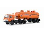 1/43 KAMAZ-54112 with Gasoline Tanker NEFAZ