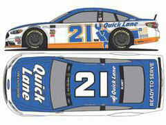 1/64 NASCAR Cup Series 2017 Ford Fusion QUICK LANE #21 Ryan Blaney