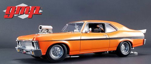 1/18 1968 Chevrolet Nova 1320 Drag KingsCar
