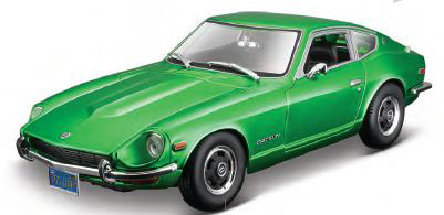 1/18 DATSUN 240Z, 1971 Metallic Green