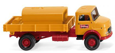 1/87 Mercedes-Benz LAK Flatbed Tipper w/Tank Bolling