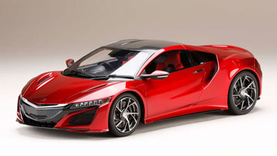 1/18 Honda NSX (NC1) 2017 Valencia Red Pearl