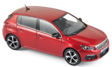 1/43 Peugeot 308 2017 Ultimate Red