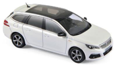 1/43 Peugeot 308 SW GT 2017 Pearl White