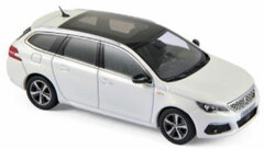 1/43 Peugeot 308 SW GT 2017 Pearl White