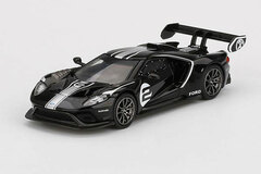 1/64 Ford GT Mk II #006 Shadow Black (Left-hand Steering)