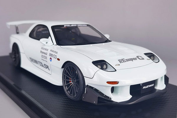 1/18 MAZDA RX-7 (FD3S) RE Amemiya White
