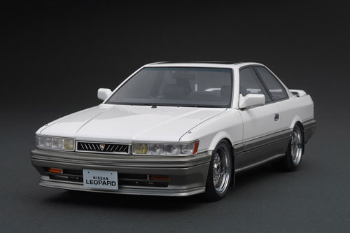 1/18 Nissan Leopard 3.0 Ultima (F31) White