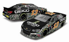 1/64 NASCAR Cup Series 2017 Chevrolet SS GEICO MILITARY #13 Ty Dillon