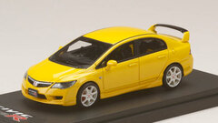 1/43 Honda Civic Type R (FD2) Late Type Sunlight Yellow (Custom Color Ver.)