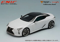 1/43 LEXUS LC500 S package White Nova Glass Flake
