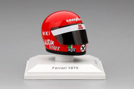 1/8 Miniature Helment: Niki Lauda - Ferrari 1975