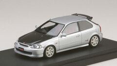 1/43 Honda Civic Type R (EK9) Early Type Custom Version Vogue Silver Metallic