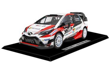 1/38 Toyota Gazoo Racing YARIS 2017 WRC