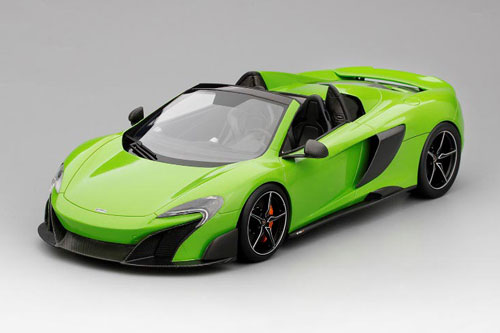 1/18 McLaren 675LT Spider Mantis Green