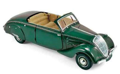 1/18 Peugeot 402 Eclipse 1937 Dark Green