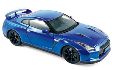 1/18 Nissan GTR R-35 2008 Blue