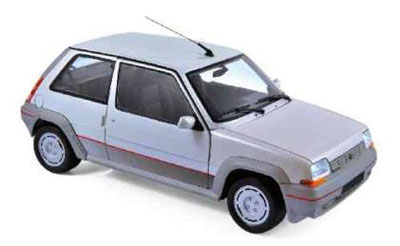 1/18 Renault Supercinq GT Turbo 1985 Silver