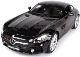 1/18 Mercedes-Benz AMG GT (Matte Black)
