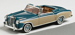 1/43 Mercedes-Benz 220 SE Cabriolet 1958 Light Blue/Cream