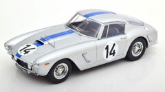 1/18 Ferrari 250 GT SWB Competizione 1961 #14 24h Le Mans silver/blue