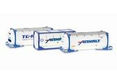 1/87 Tank Container 3pcs Set