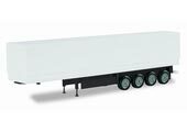 1/87 Canvas Cover Semitrailer 4 axle Unpainted