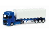 1/87 MiniKit Mercedes-Benz Actros Giga Bulkcontainer Semitrailer Unpainted