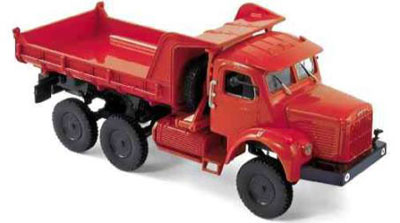 1/43 Berliet GBC 8 6x6 Benne 1958 Red
