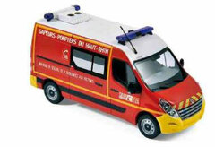1/43 Renault Master 2011 Fire Engine VSAV Yellow Bumper