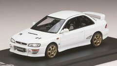 1/43 Subaru Impreza WRX Type R Sti Ver.1997 (GC8) Sport Wheels Feather White
