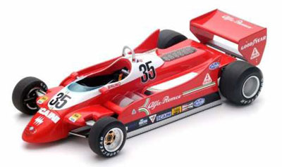 1/18 Alfa Romeo 179 1979 Bruno Giacomelli