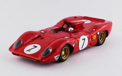 1/43 Ferrari 312P Spyder Nurburgring 1000km 1969 #7 Rodriguez/Amon