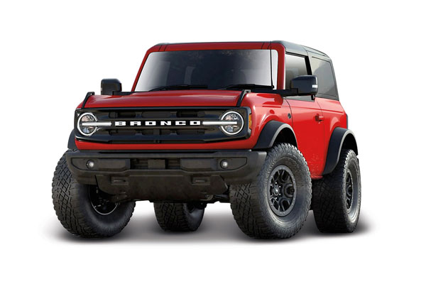 1/18 Ford Bronco Wild Truck 2021 Red