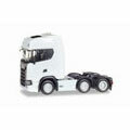 1/87 Scania CR 20 HD 6x2 Rigid Tractor White