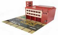 Ps1 Hong Kong Fire Station Diorama Play Set