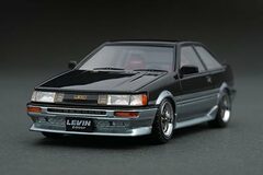 1/43 Toyota Corolla Levin (AE86) 2Door GT Apex Black/Silver