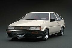 1/18 Toyota Corolla Levin (AE86) 3Door GTV White *Hayashi-Wheel