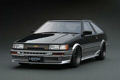1/18 Toyota Corolla Levin (AE86) 3-Door GT Apex Black/Silver