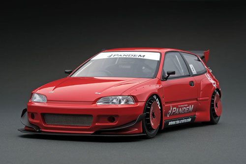 1/18 PANDEM CIVIC (EG6) Red