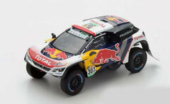 1/43 Peugeot 3008 DKR No.307 3rd Dakar 2017 C. Despres - D. Castera